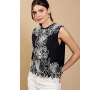 Little Mistress Women's Black Cornelli Top | Size: Small Little Mistress Black S
