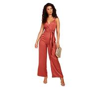 Little Mistress Women's Coral Rose Jsuit Jumpsuit, 10