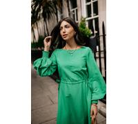 Little Mistress Women's Green Midaxi Dress | Size: 10