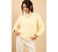 Little Mistress Women's Lemon Soft Knit Jumper | Size: Large Little Mistress Lemon L