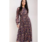 Leopard Print Midaxi Dress Little Mistress Multi 12