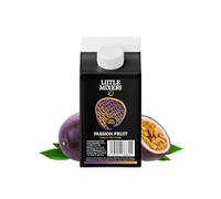 Little Mixers Passion Fruit Purée (0.5kg) | Real Fruit Puree for Cocktails, Desserts, and Baking | Ready-to-Use, Rich Natural Flavour