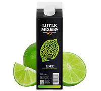 Little Mixers Premium 100% Pure Lime for Cocktails, Desserts & Smoothies (1 Kg) | Ready to Use Fruit Cocktail Ingredients - Rich, Natural & Pure Taste Cocktail Mixers Made from Fresh Whole Limes