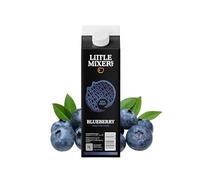 Little Mixers Quality Blueberry Puree for Cocktails, Desserts & Smoothies (4x1 Kg) | Ready to Use Fresh Fruit Cocktail Ingredients - Rich, Natural & Pure Taste Cocktail Mixers