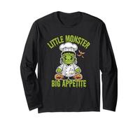 Little Monster Big Appetite Halloween Chef Long Sleeve T-Shirt