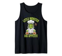 Little Monster Big Appetite Halloween Chef Tank Top
