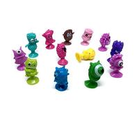 Little Monster Sucker Cartoon Reusable Plastic Toy Random Color 10 Pcs Kids Cartoon Little Monsters Action Figures Professional design