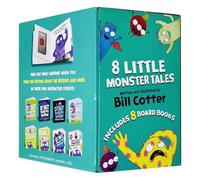 Little Monster Tales Don't Touch the Button 8 Books Collection Box Set (Don’t Push the Button!,Let's Say Good Night, Spooky Surprise,Springtime Surprise,Ghost Surprise,Don't Touch This Book & More)