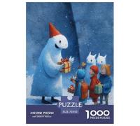 Little Monsters And Children Puzzles 1000 Piece for Adults Kids Challenge Toy Christmas Eve Impossible Puzzle Educational Game Gifts 70x50cm/1000pcs