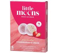 Little Moons Strawberries & Cream Mochi Ice Creams 6 pack 192g