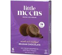Little Moons Vegan Belgian Chocolate Mochi Ice Creams 6 pack 192g