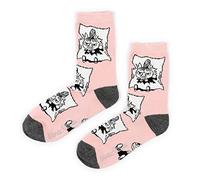 Little My Pranking Ladies Moomin Socks, Pink, EU36-42