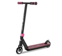Little Nation Kids Stunt Scooter - Lightweight Aluminium Micro Scooter with HIC Compression & ABEC-9 Bearings, Perfect for Kids Ages 4-8, Boys & Beginners (Pink)