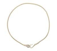 Little Necklace Junk Saxophone Jewelry Chunky Stretch Snake Link Chain Gold Choker Zircon Charms Copper