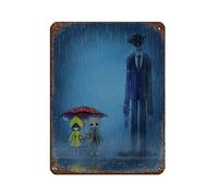 Little Nightmares Electronic Game Canvas Poster Tin Sign Vintage Metal Pub Club Cafe Bar Home Wall Art Decoration Poster Retro 12x16inch(30x40cm)