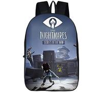 Little Nightmares II Backpack, Little Nightmares II School Bag, Nursery Blitz School Bag, Large Capacity, Durable, 12, 31 * 14 * 45 cm (17 Zoll), Rucksack