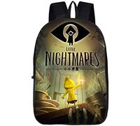 Little Nightmares II Backpack, Little Nightmares II School Bag, Nursery Blitz School Bag, Large Capacity, Durable, 1, 31 * 14 * 45 cm (17 Zoll), Rucksack
