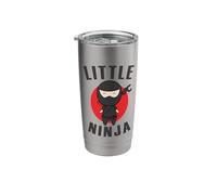 Little Ninja with Japan Flag Stainless Steel Insulated Tumbler