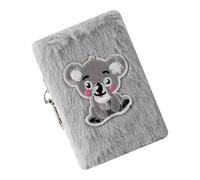 Little Notebook Pocket Size - Cute Plush Cover Journal | Tiny Notebook Pocket Note Pads | for Kids Students Women Study Home Office School College Travel Outdoor Trip