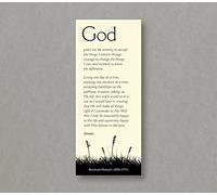 Little Notes by Comptime Serenity Prayer Cards (50 Cards)