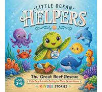 Little Ocean Helpers: The Great Reef Rescue: A Cute Sea Animal Coloring and Activity Book About Teamwork and Caring for the Ocean for Kids Ages 3-6 (Little Ocean Explorers)
