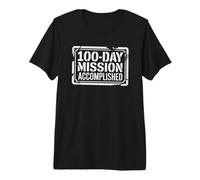 Little Officer 100 Day School Mission Accomplished Complete Premium T-Shirt