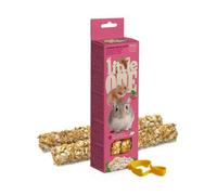 Little One Sticks For Hamsters, Rats, Mice And Gerbils With Puffed Rice And Nuts 2X55G