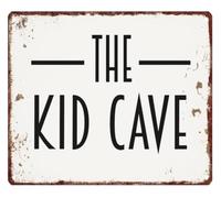 Little Ones Cave Playroom Wall Hanging 12x8 Inch