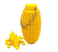 Little Ouchie Fidgets Toys Keychain, Dragon Pain Stimming Fidgets Toys Keychain, Dragon Spiky Grippies Stim Sensory Toy for Adults Kids, Novelty Pain Stim Tool Sensory Toy, for Women & Men
