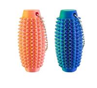 Little Ouchies Fidget, 3D Printed Venting Key Pendant for Stress & Anxiety Relief,Sensory Toys,Pocket Mini Fidget Toy, Novelty Gifts for Men & Women(Blue Green + Red Gold)