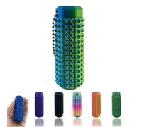 Little Ouchies Fidget, Pocket Mini Fidget Toy for Adults, Pain Stim Fidget, 3D Printed Venting Key Pendant,Spiky Grippie Stim Keychain for Anxiety Relief Positive, Novelty Gifts for Friends (Green)