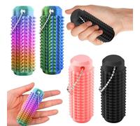 Little Ouchies,Little Ouchies Pain Fidget,4 Pcs Colorful Spiky Fidget Toy,Portable Massage Pain Stim Fidget Toy,Fun Fidgets for School Office Killing Time