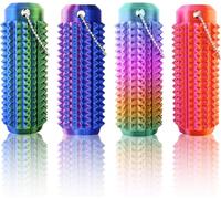 Little Ouchies Pain Fidget Toy,2PCS Pain Stim Fidget Toys for Adults Teens,3D Printed Pain Relief Fidget Keychain,Spiky Sensory Toys for Stress Relief and Focus,Novelty Gifts for Men Coworkers Friends