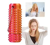 Little Ouchies Pain Fidget Toys, Calming Keychain 3D Printed Spiky Hard Massage Keychain Roller Spiky Grippie Stim Keyring for Adults & Teens Sensory Toy for Stress Relief & Focus