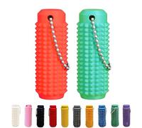 Little Ouchies Pain Fidget, Venting Key Pendant for Anxiety Relief Positive, Spiky Grippie Stim Keychain, Portable Pocket Mini Fidget Toys (2 PCS D)