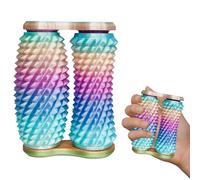 Little Ouchies Pain Stimming Fidgets Toy, 3d Printed Spiky Grippie Ratchet Keychain For Women Men, Portable Rainbow Stress Relief Sensory Motor Aids Tool For Relaxation Kids