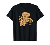 Little Owl as a Hoplite warrior Greek Mythology Athena T-Shirt