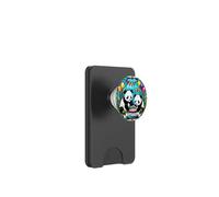 LITTLE PANDA PARTY - HAPPY BIRTHDAY - STAIN GLASS VERSION PopSockets PopWallet for MagSafe