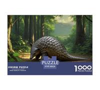 Little Pangolin1000Piece JigsawPuzzleanimal ForAdults Challenging Brainteasing Age12+byth ThemeFlowersandBirds Fun, Challenging 38x26cm/1000pcs