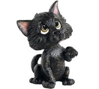 Little Paws 3043 Lucky Black Cat Figurine, Height 15cm
