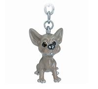 Little Paws Key Ring Chihuahua, Cream, One Size