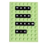 Little Pear Letterboard Journal, Soft Customizable Cover with 70 Included Letters, Creative Kids Blank Journal, Notebook or Diary For Girls or Boys