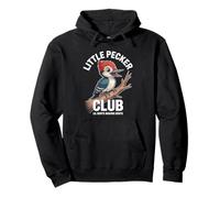 Little Pecker Club Cute Woodpecker Design Pullover Hoodie