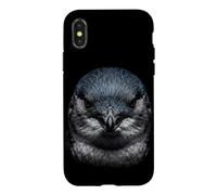 Little Penguin Face Sea Bird Wildlife Nature Penguin Case for iPhone X/XS