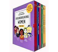 Little People, Big Dreams Groundbreaking Women & Trailblazing Women 10 Books Collection Box Gift Set (Malala Yousafzai,Ruth Bader Ginsburg,Michelle Obama,Amelia Earhart,Rosa Parks,Marie Curie & More)