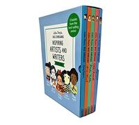 Little People, Big Dreams Inspiring Artists and Writers Gift 5 Books Box Collection Set (Maya Angelou, Anne Frank, Frida Kahlo, Coco Chanel, Audrey Hepburn)