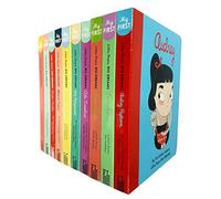 Little People, Big Dreams Series 1 & 2: 10 Books Collection Set (Amelia Earhart, Coco Chanel, Frida Kahlo, Marie Curie, Maya Angelou, Rosa Parks, Emmeline Pankhurst & MORE!)