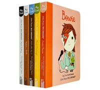 Little People, Big Dreams Series 3 : 5 Books Collection Set By Maria Isabel Sanchez Vegara (David Bowie, David Attenborough, Martin Luther King Jr, Mahatma Gandhi, Stephen Hawking)