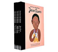 Little People Big Dreams Series 9 Collection Books Set Book 41 To 45 (Jesse Owens, Jean-Michel Basquiat, Corazon Aquino, Aretha Franklin, Ernest Shackleton)