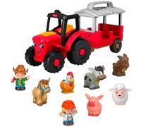 LITTLE PEOPLE CARING FOR ANIMALS TRACTOR GIFT SET